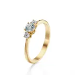 Pierścionek zaręczynowy z diamentami AJPZ_102